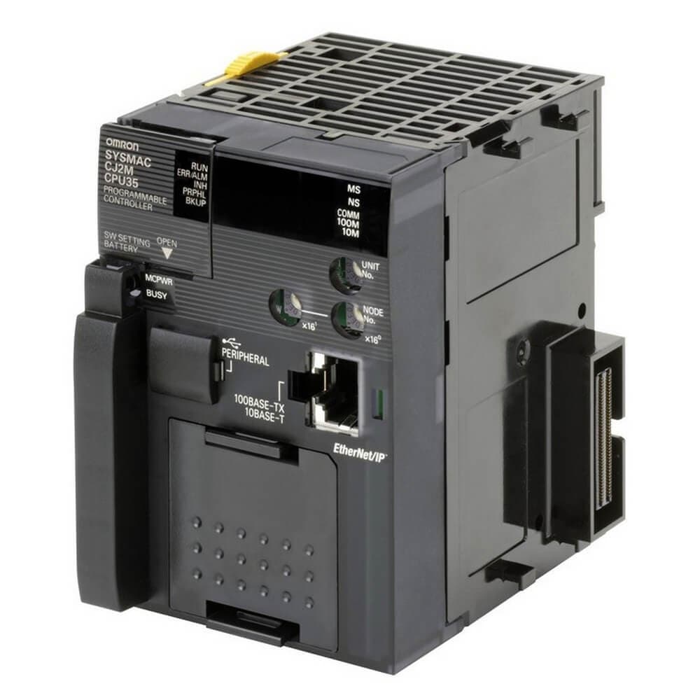OMRON CJ2M-CPU31 — Modular PLC – CPU Unit - Controllers & PLCs product front view