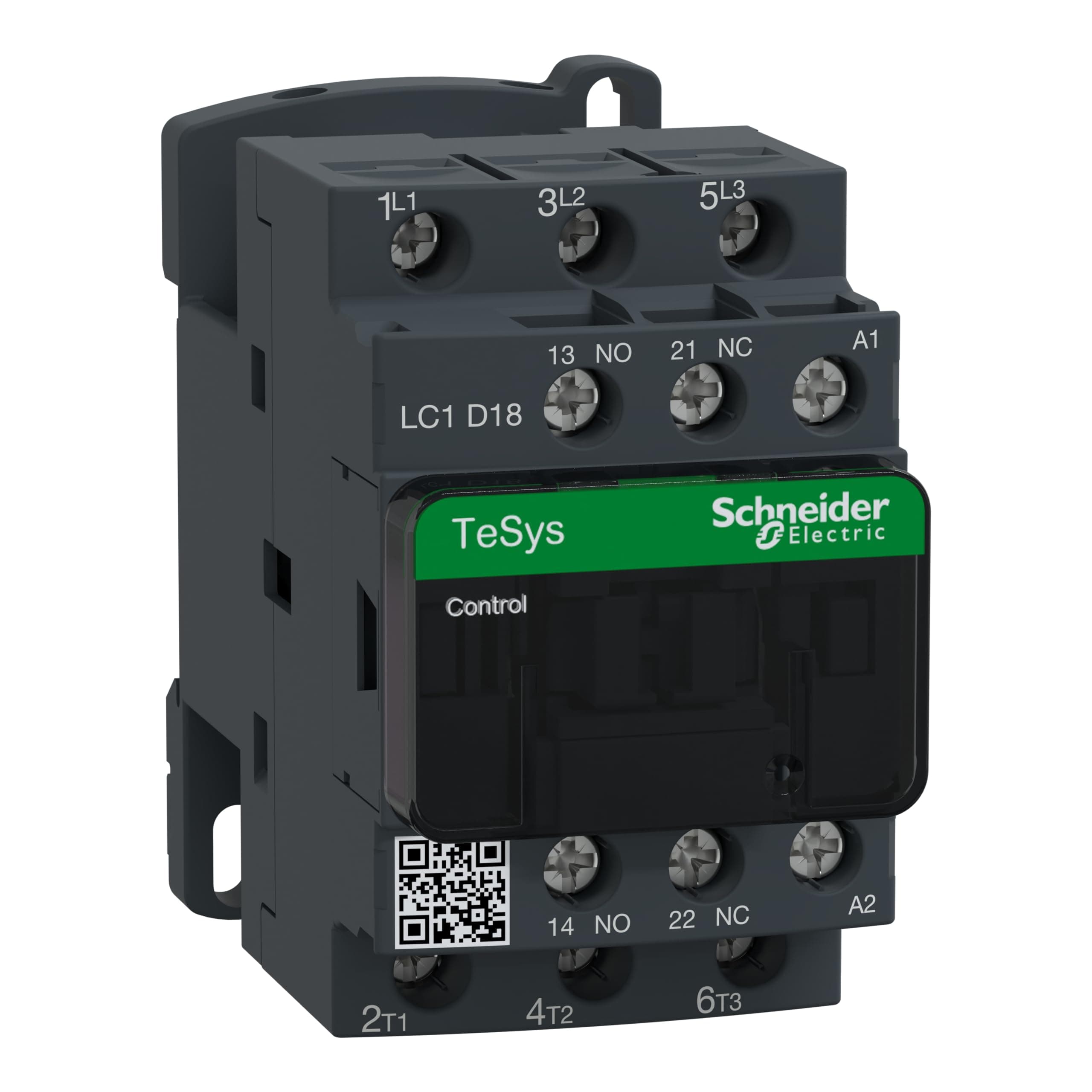 Schneider LC1D18M7 — TeSys D Contactor - Power & Electricals product front view