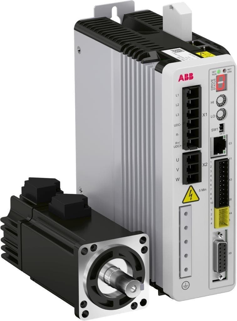 ABB Multiple — MicroFlex e190 Servo Drive - Drives & Inverters product front view