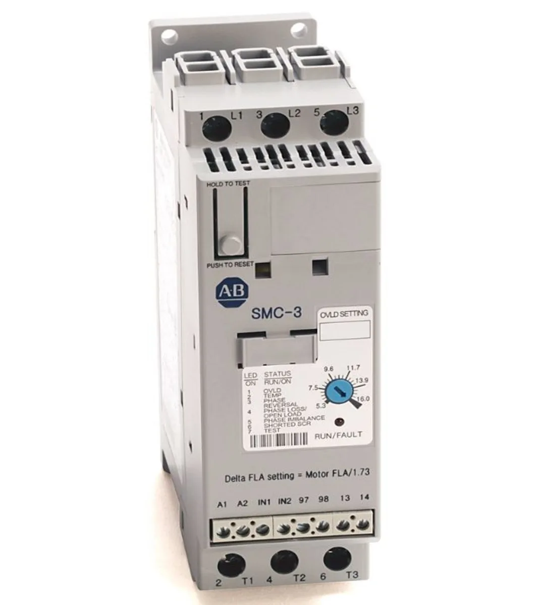 Allen Bradley 150-C37NBD — SMC-3 Soft Starter - Drives & Inverters product front view image