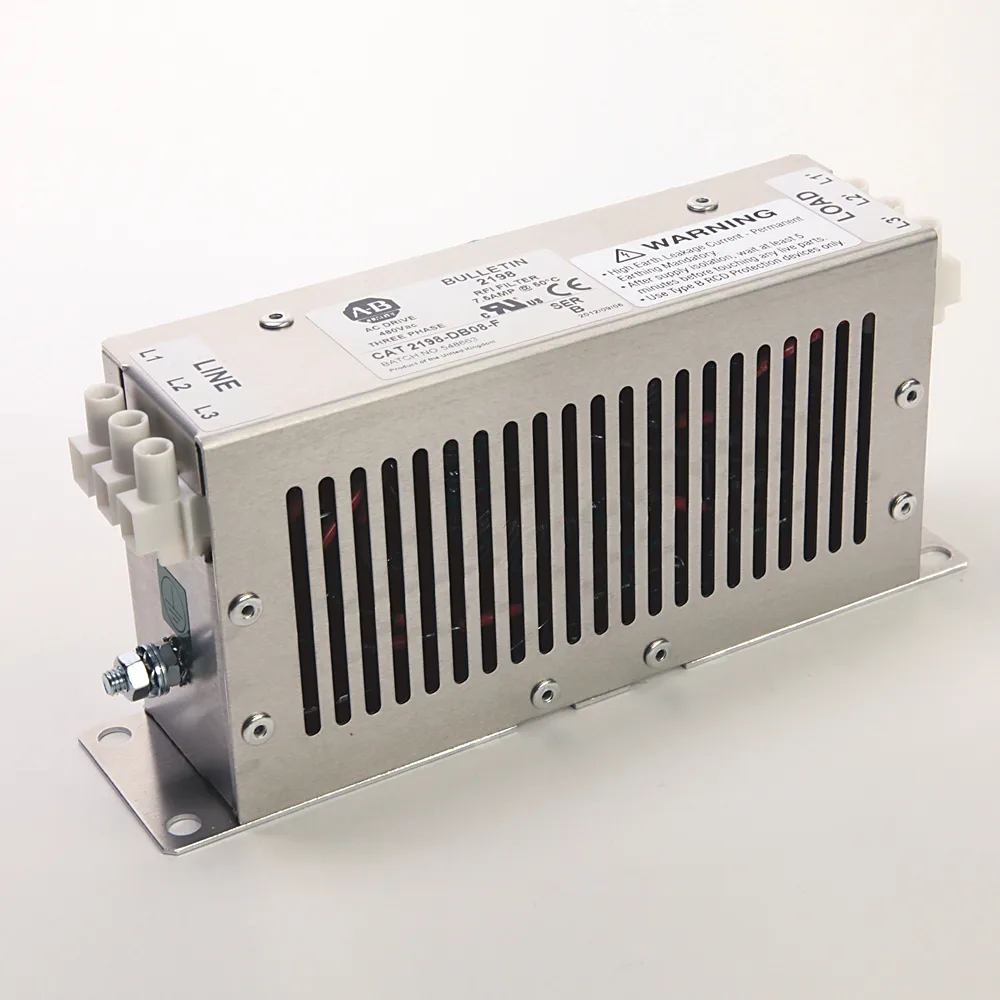 Allen Bradley 2198-DB08-F — Kinetix 5500 Servo Drive 8 A - Drives & Inverters product front view image