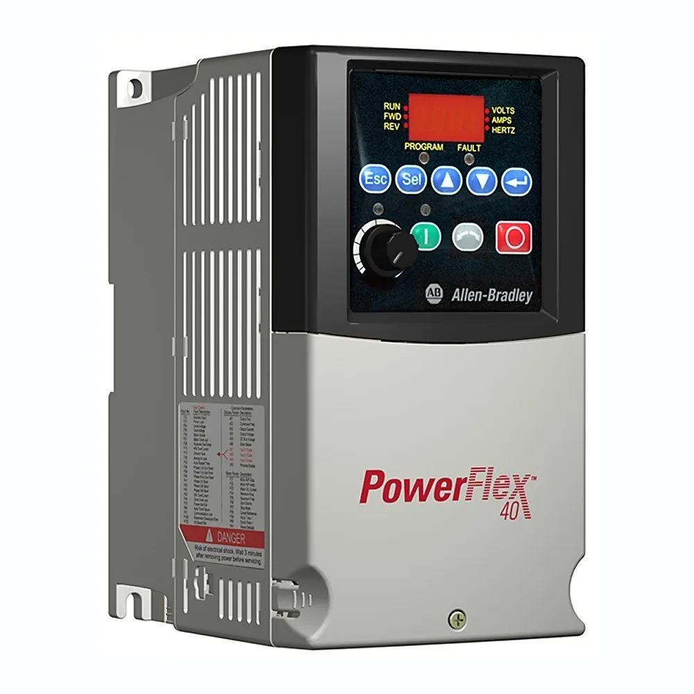 Allen Bradley 25B-D010N104 — PowerFlex 525 AC Drive 5 HP - Drives & Inverters product front view image