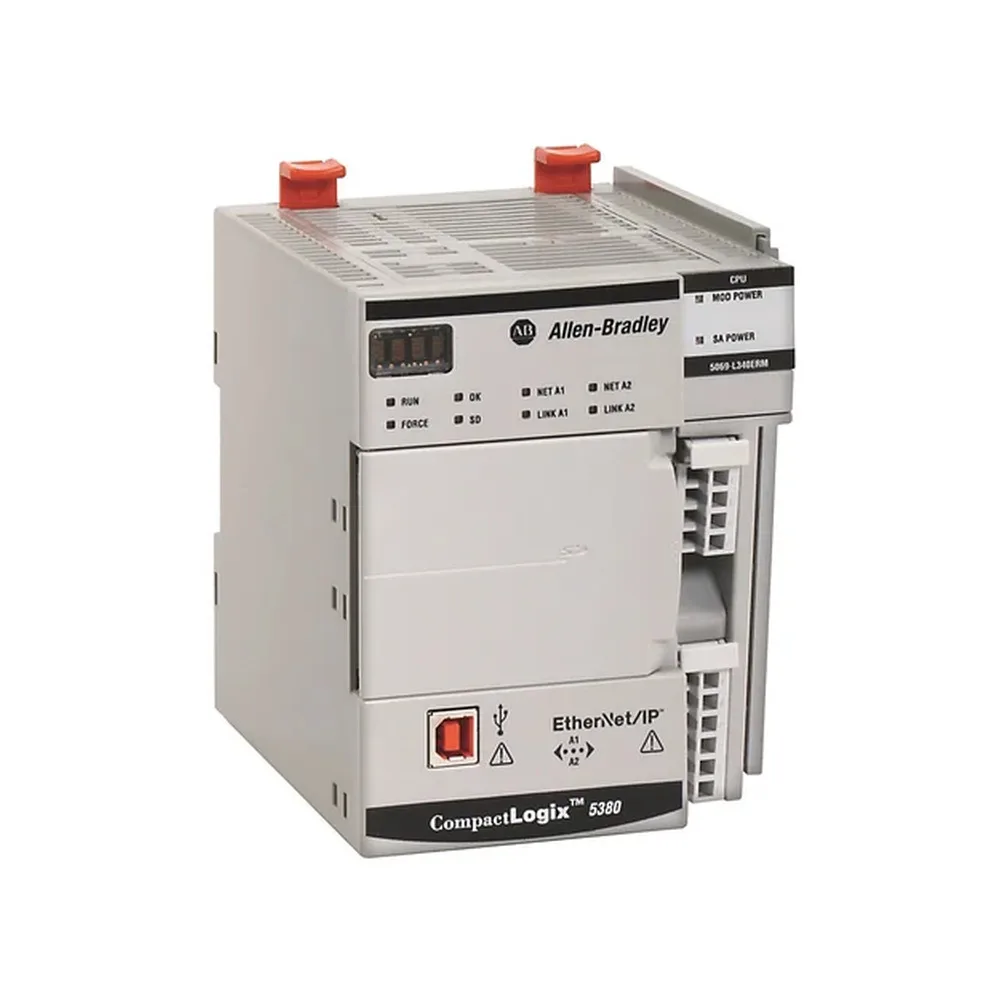 Allen Bradley 5069-L320ER — CompactLogix 5380 PLC - Controllers & PLCs product front view image