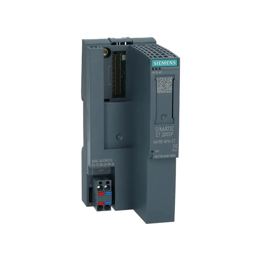 Siemens 6ES7155-6AU01-0BN0 — SIMATIC ET 200SP IM 155-6 PN - Controllers & PLCs product front view image