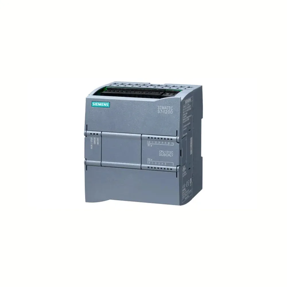 Siemens 6ES7212-1HE40-0XB0 — SIMATIC S7-1200 PLC CPU 1212C - Controllers & PLCs product front view image
