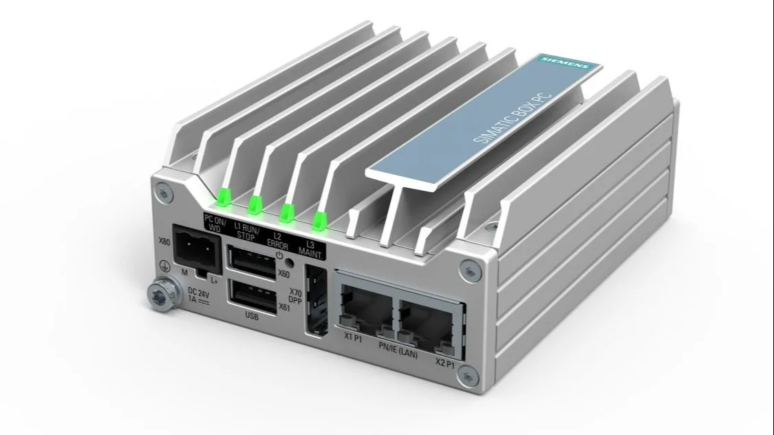 Siemens 6ES7677-2AA41-0AA0 — SIMATIC IPC127E Box PC - Controllers & PLCs product front view image