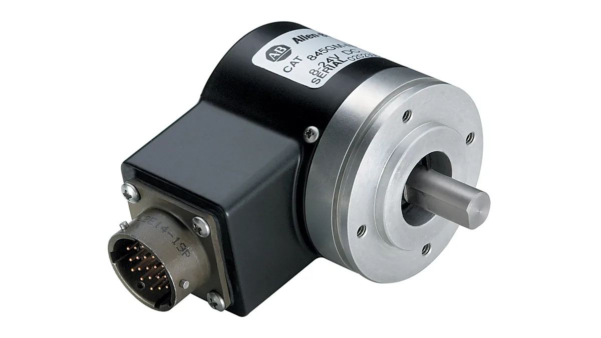 Allen Bradley 845G-F3GAHS4096T — Absolute Encoder 845G - Sensors & Encoders product front view image