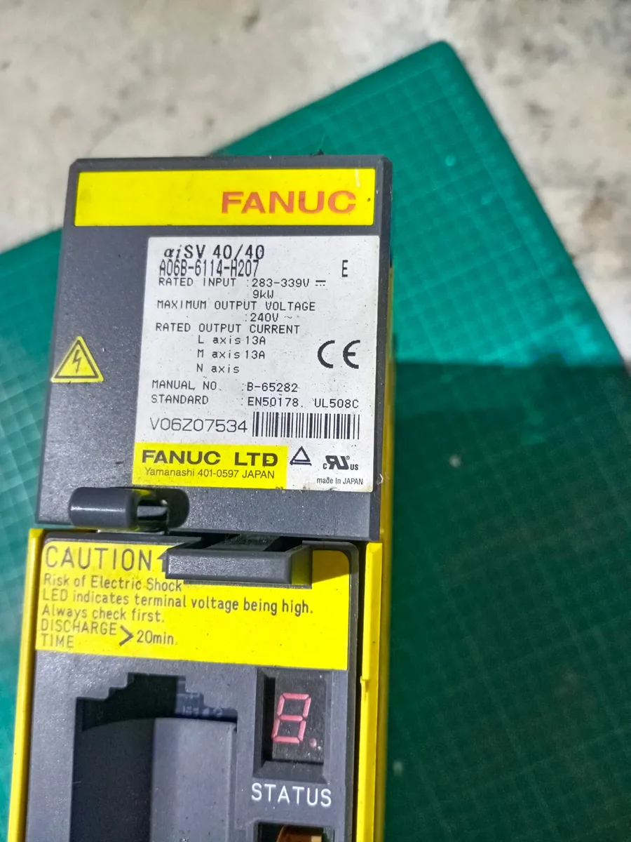 FANUC A06B-6114-H207 — Servo Amplifier - Drives & Inverters product front view image