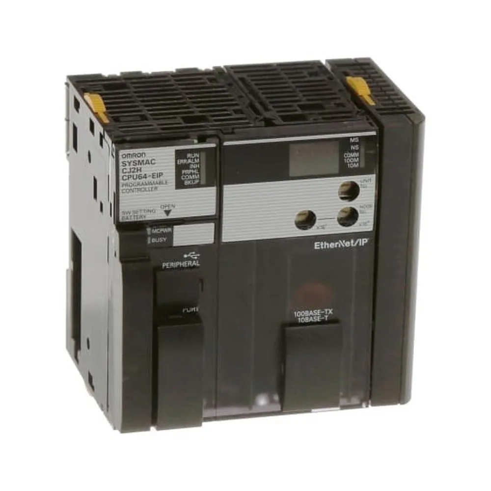 OMRON CJ2H-CPU64-EIP — CJ2H-CPU64 Series Cpu Unit - Controllers & PLCs product front view image