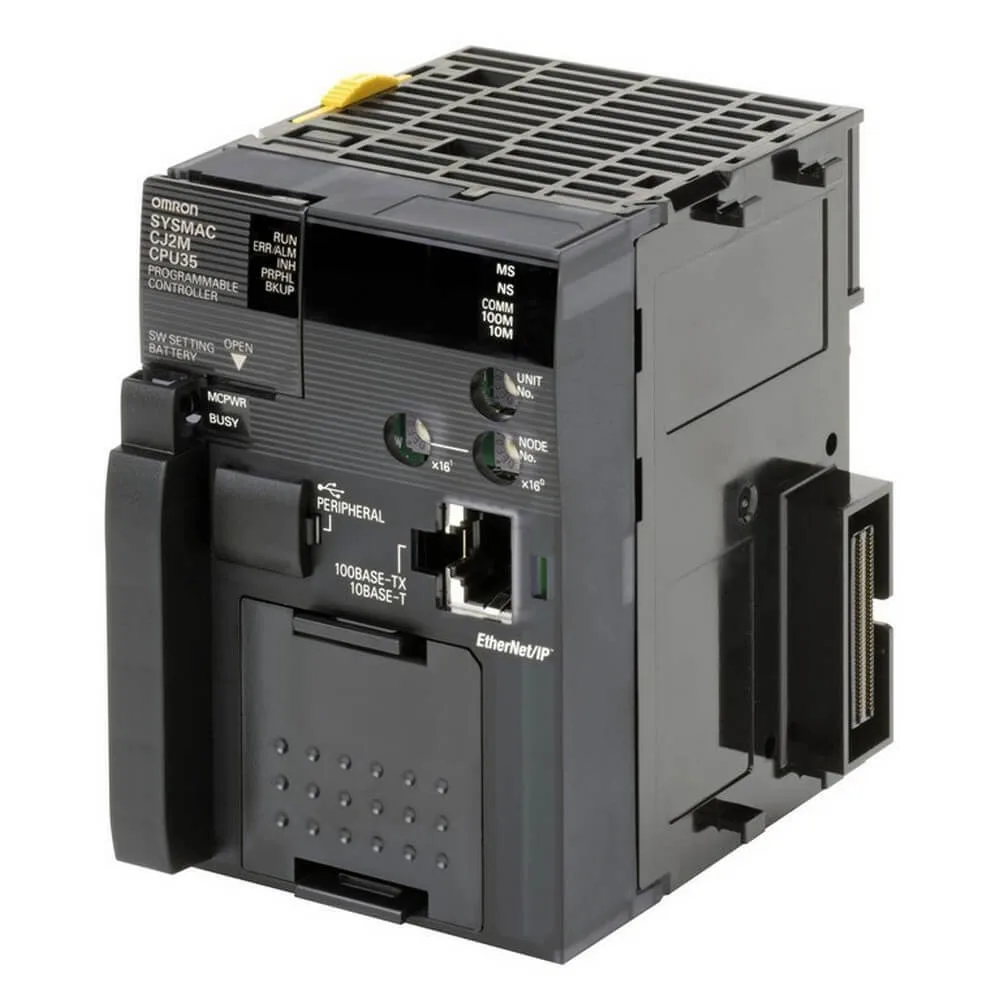 OMRON CJ2M-CPU31 — Modular PLC – CPU Unit - Controllers & PLCs product front view image