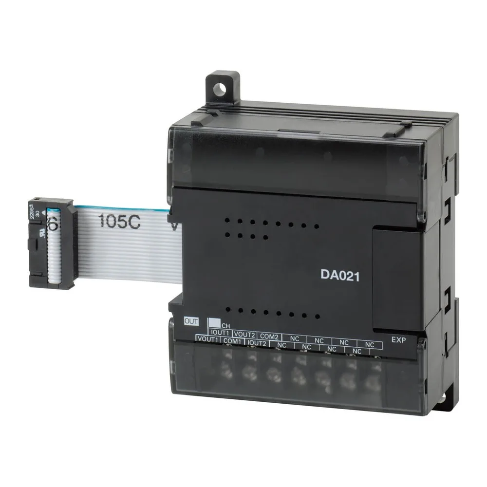 OMRON CP1W-DA021 — CP1W-DA Series Analog Output Unit - Controllers & PLCs product front view image