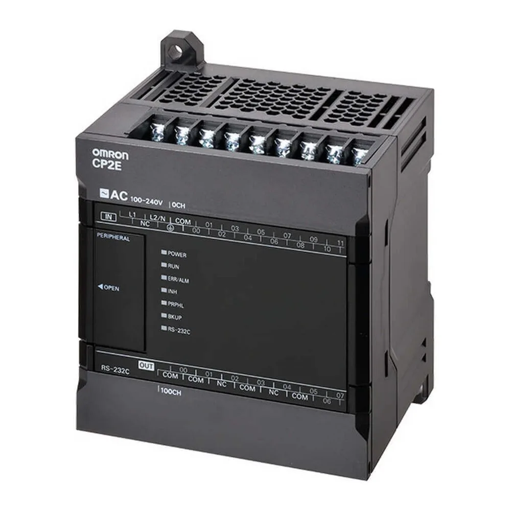 OMRON CP2E-E20DR-A — CP2E-E20DR Series Programmable Controller (Plc) - Controllers & PLCs product front view image