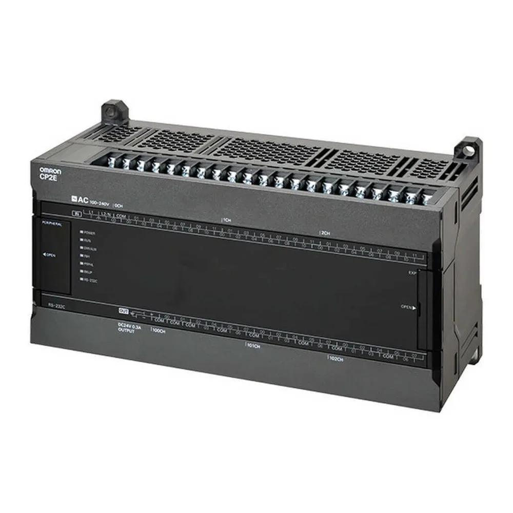 OMRON CP2E-E60DR-A — CP2E-E60DR Series Programmable Controller (Plc) - Controllers & PLCs product front view image