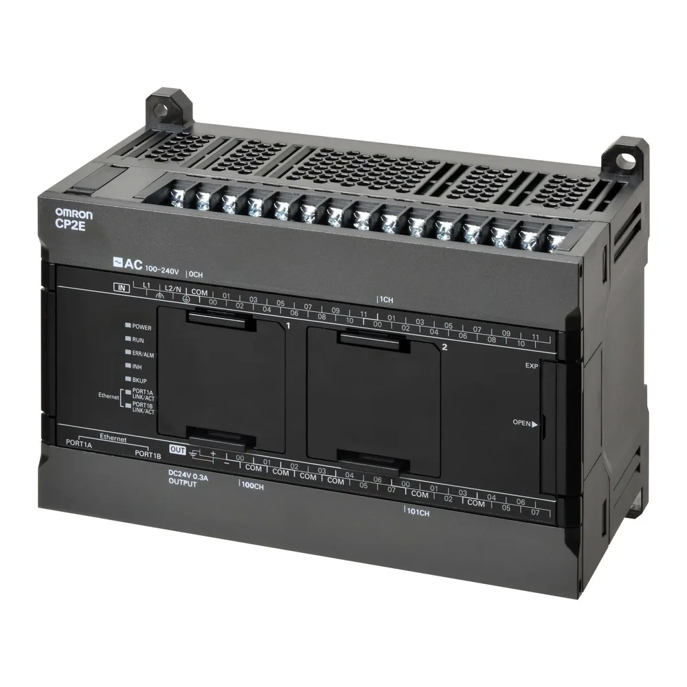 OMRON CP2E-N40DR-A — CP2E-N40DR Series Programmable Controller (Plc) - Controllers & PLCs product front view image