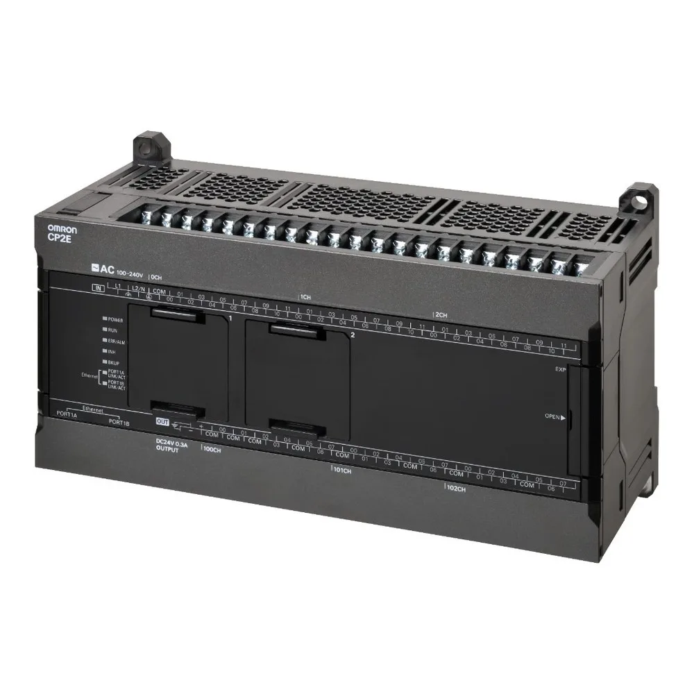 OMRON CP2E-N60DT-A — CP2E-N60DT Series Programmable Controller (Plc) - Controllers & PLCs product front view image