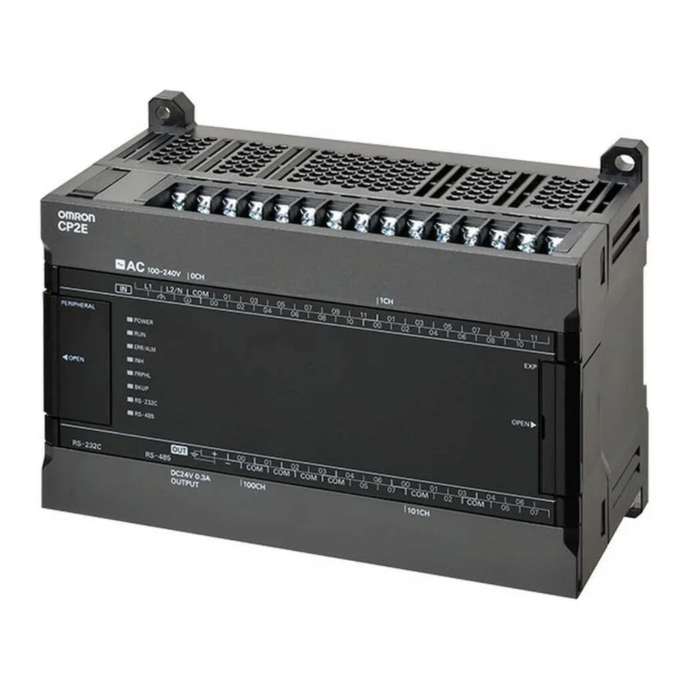 OMRON CP2E-S40DR-A — CP2E-S40DR Series Programmable Controller (Plc) - Controllers & PLCs product front view image