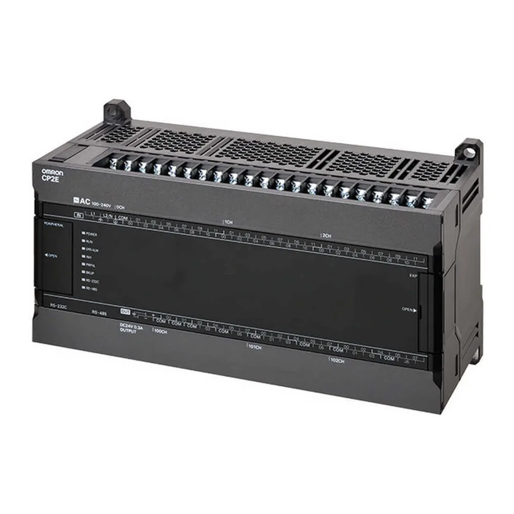 OMRON CP2E-S60DR-A — CP2E-S60DR Series Programmable Controller (Plc) - Controllers & PLCs product front view image