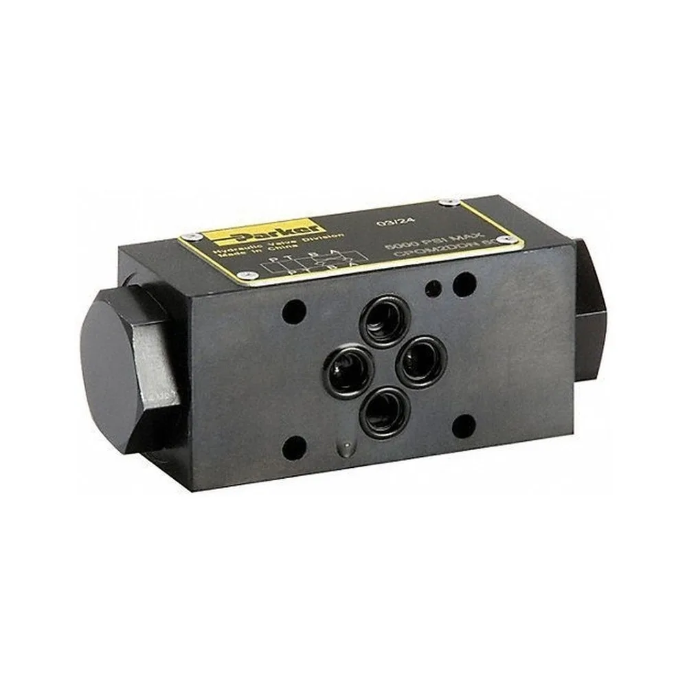 Parker CPOM2DD70HTV — CPOM2DD Series Pilot-Operated Check Valve - Hydraulics & Pneumatics product front view image