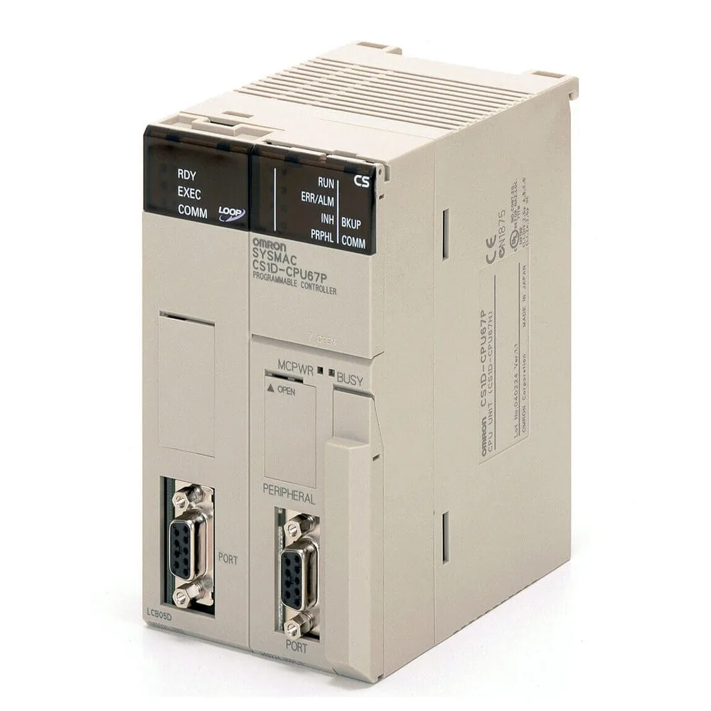 OMRON CS1D-CPU44S — CS1D-CPU Series Cpu Unit - Controllers & PLCs product front view image