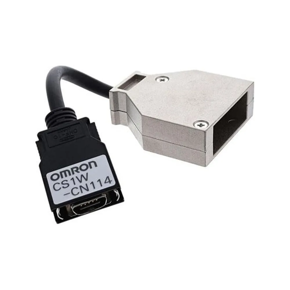 OMRON CS1W-CN114 — CS1W-CN Series Cable With Connector - Controllers & PLCs product front view image