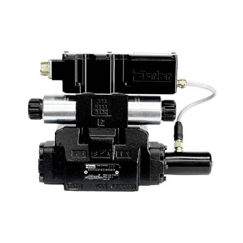 Parker D41FCB31FC1NE00 — D41FC Series Proportional Directional Control Valve - Hydraulics & Pneumatics product front view image