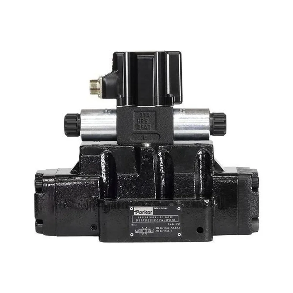 Parker D91FBB31HC4NF00 — D91FB Series Proportional Directional Control Valve - Hydraulics & Pneumatics product front view image