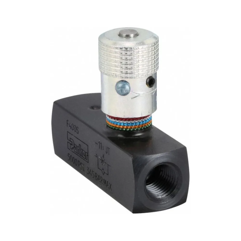 Parker F400S — Series Flow Control Valve - Hydraulics & Pneumatics product front view image