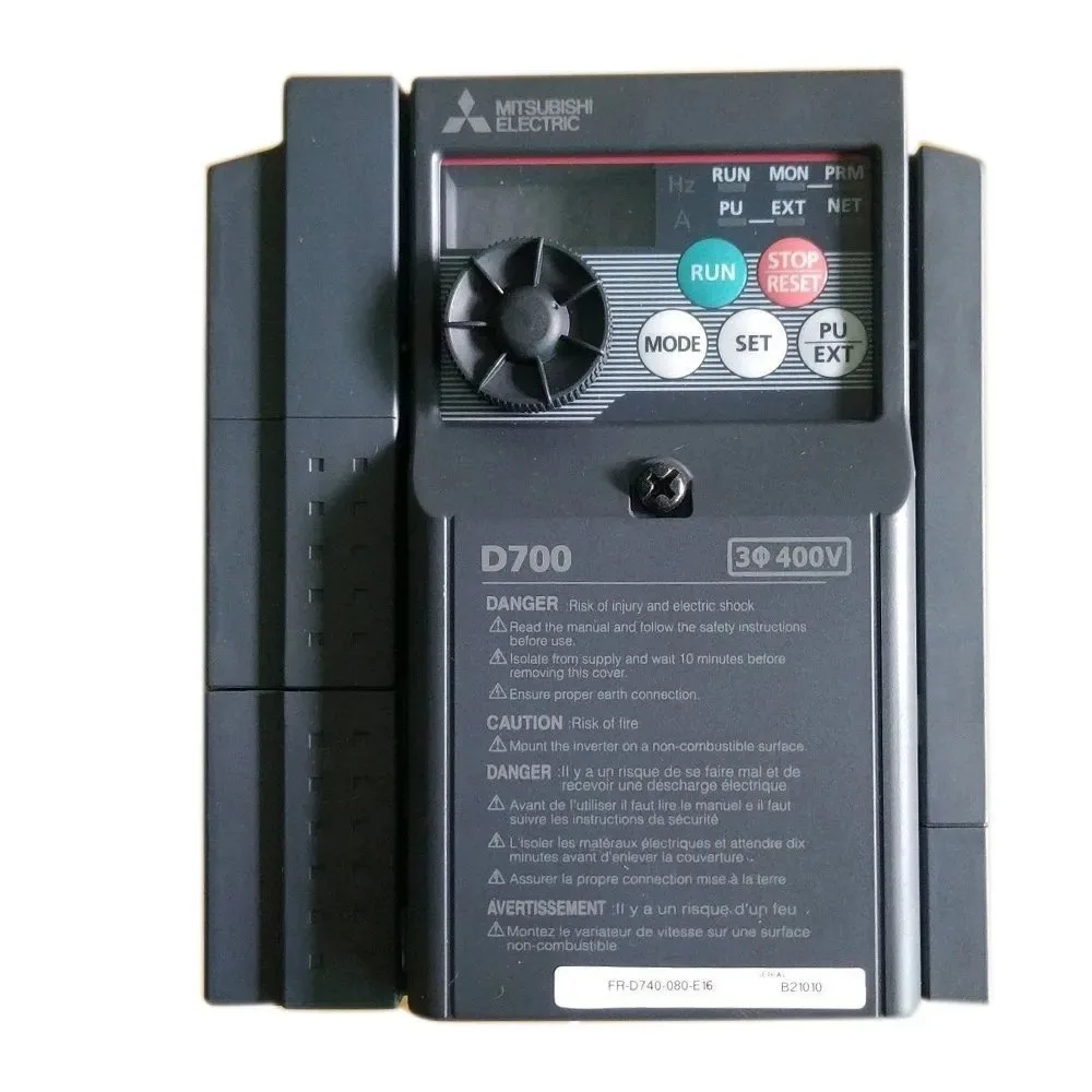Mitsubishi FR-D740-080-E16 — VFD Inverter - Drives & Inverters product front view image