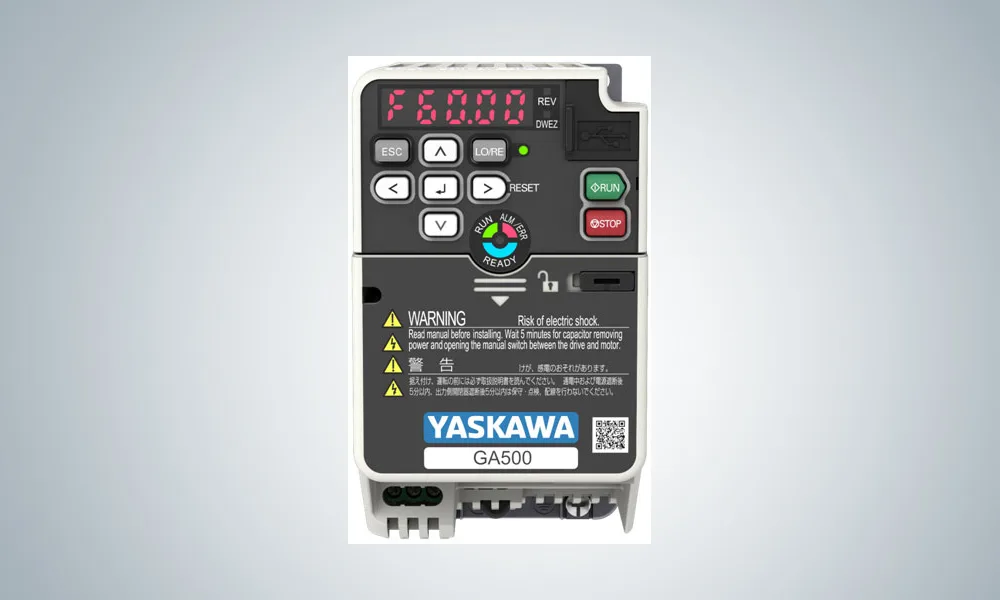 Yaskawa GA50C4039BBA — GA500 Drive - Drives & Inverters product front view image