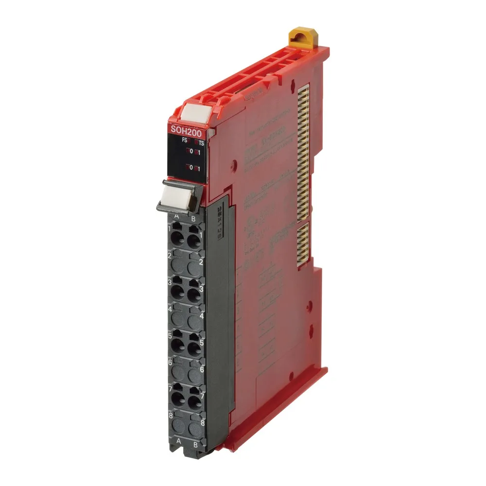 OMRON NX-SOH200 — NX-SOH Series Safety Controller Output Unit - Controllers & PLCs product front view image