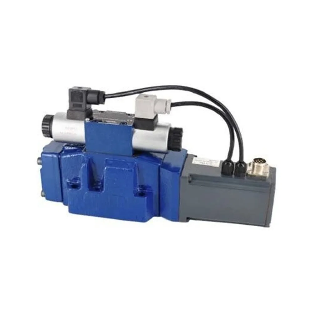 Rexroth R900715040 — Bosch Rexroth 4WRKE16 Series Proportional Directional Valve - Hydraulics & Pneumatics product front view image