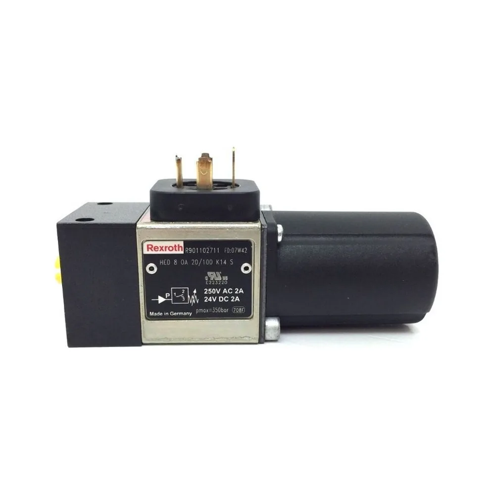 Rexroth R901102711 — Bosch Rexroth HED8 Series Pressure Switch - Hydraulics & Pneumatics product front view image