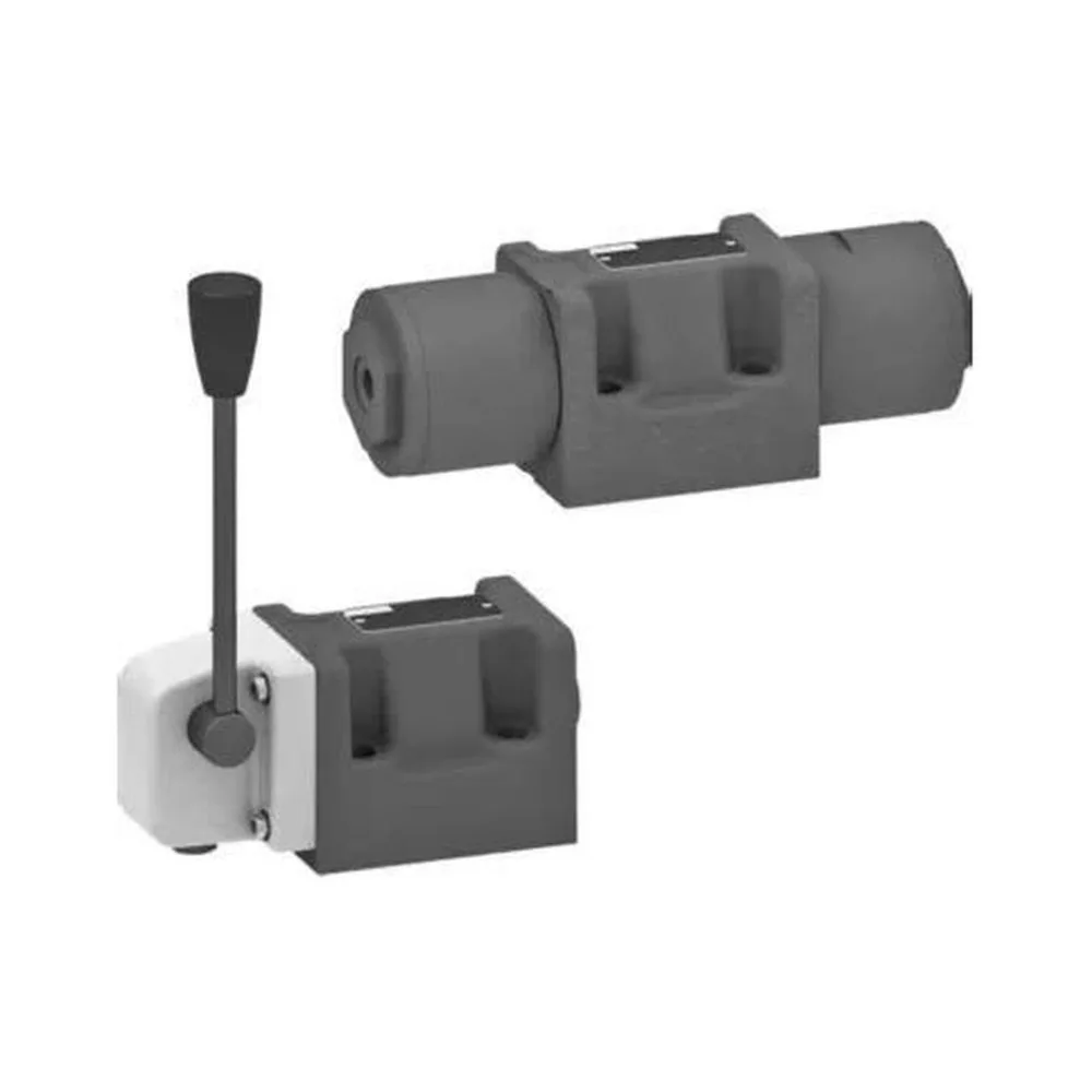 Rexroth R901350272 — Bosch Rexroth 4WMM Series Manual Directional Valve - Hydraulics & Pneumatics product front view image