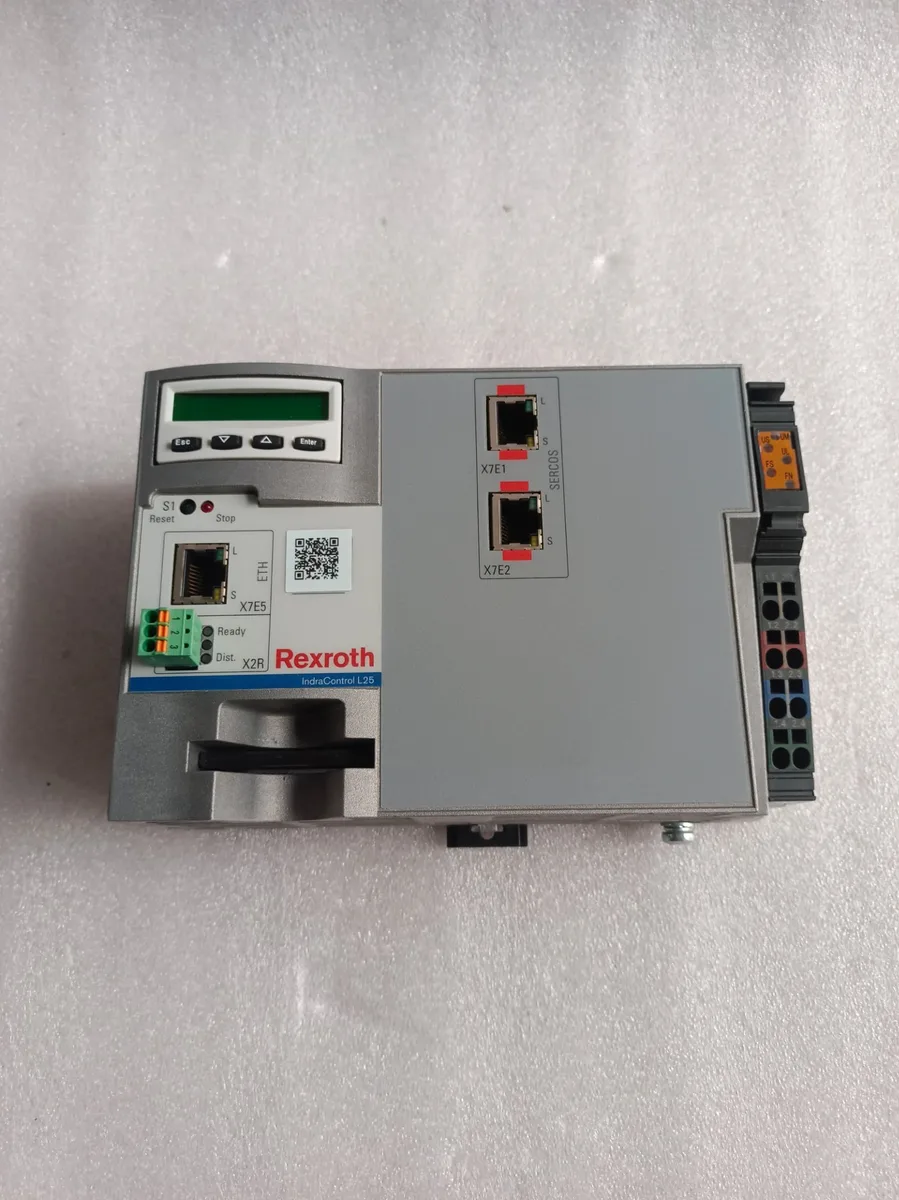 Rexroth R911170021 — IndraControl L25 PLC - Controllers & PLCs product front view image
