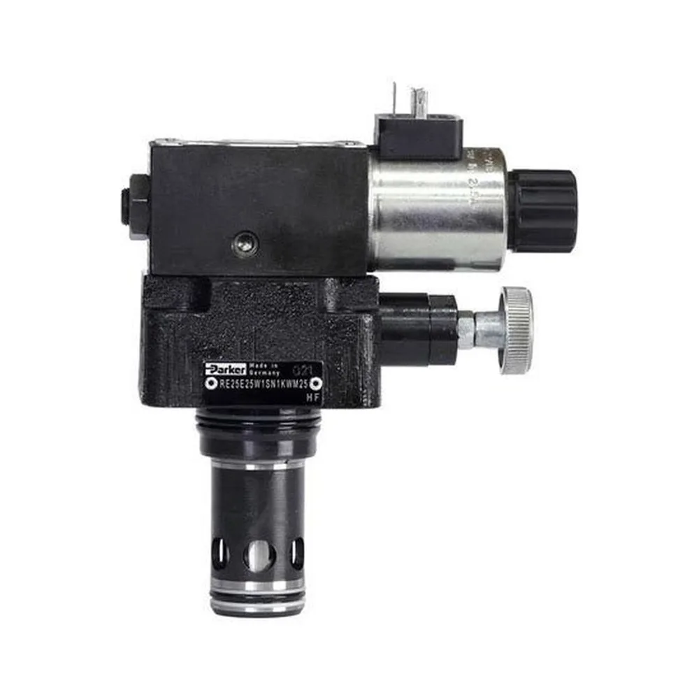 Parker RE32E35W1SN1KW — RE32E Series Proportional Relief Valve - Hydraulics & Pneumatics product front view image