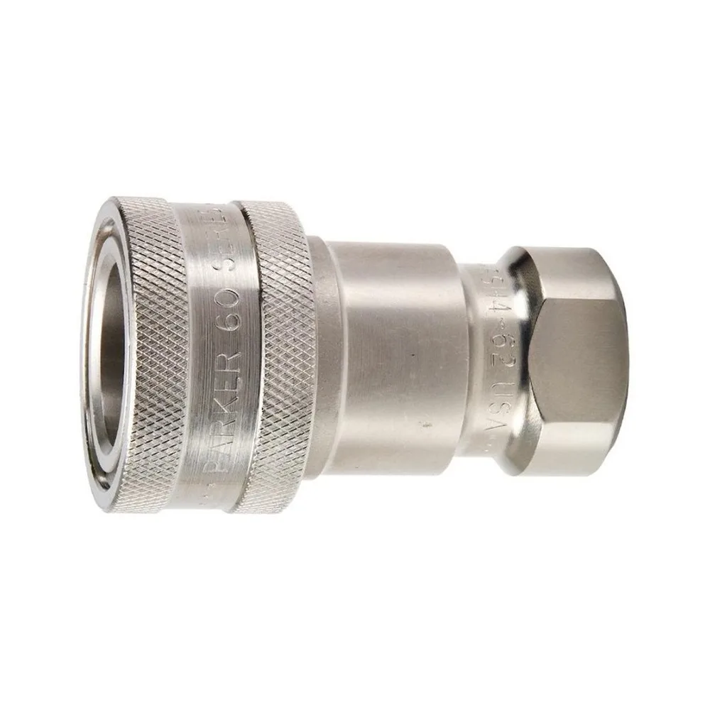 Parker SSH4-62Y — SSH4 Series Fitting / Connector - Hydraulics & Pneumatics product front view image