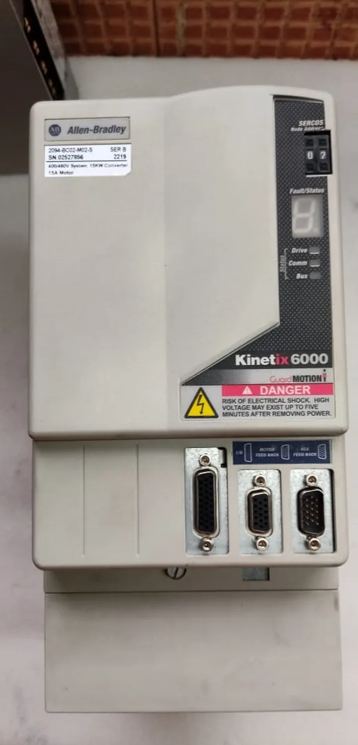 Allen Bradley 2094-BC02-M02-S — Kinetix 6000 - Drives & Inverters product front view