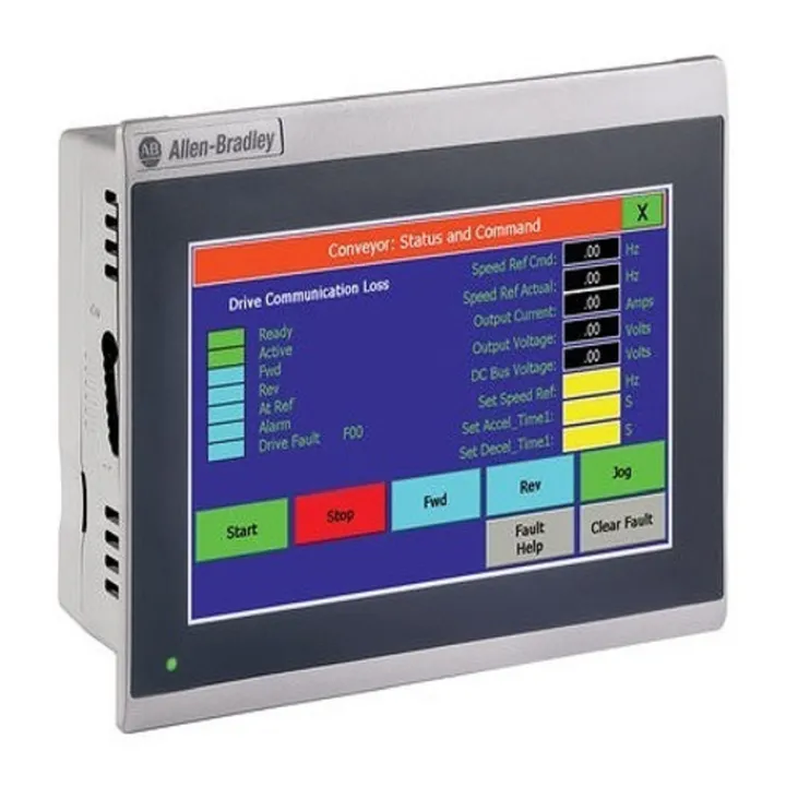 Allen Bradley 2711R-T7T — PanelView 800 HMI - HMI & Displays product front view