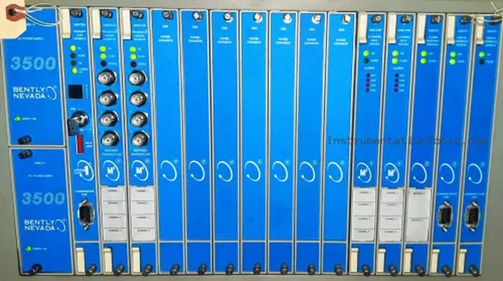 Bently Nevada 3500/15 — Power Supply Module - Condition Monitoring product front view