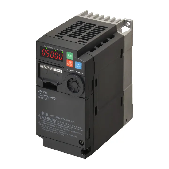 OMRON 3G3MX2-A4022 — MX2 VFD – 2.2 kW Sensorless Vector Inverter - Drives & Inverters product front view