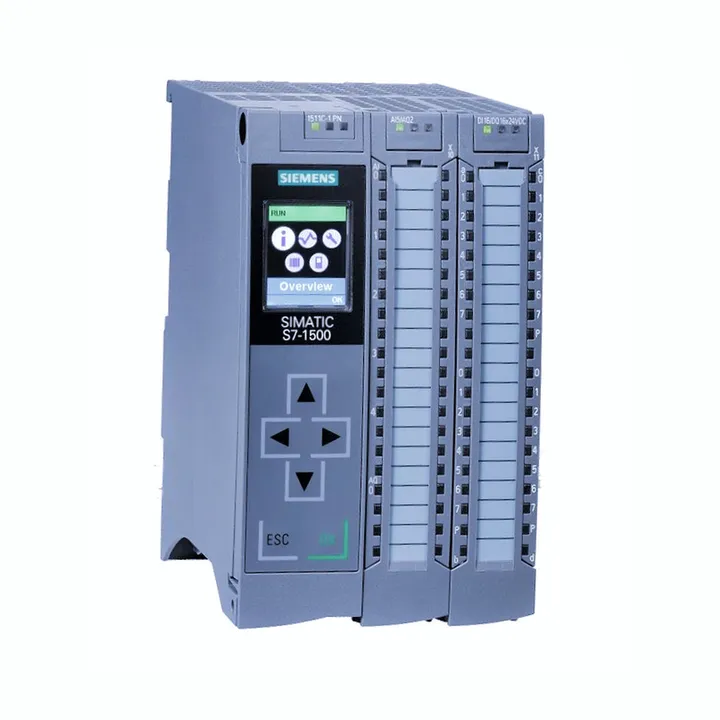 Siemens 6ES7511-1AK02-0AB0 — SIMATIC S7-1500 CPU 1511-1 PN - Controllers & PLCs product front view