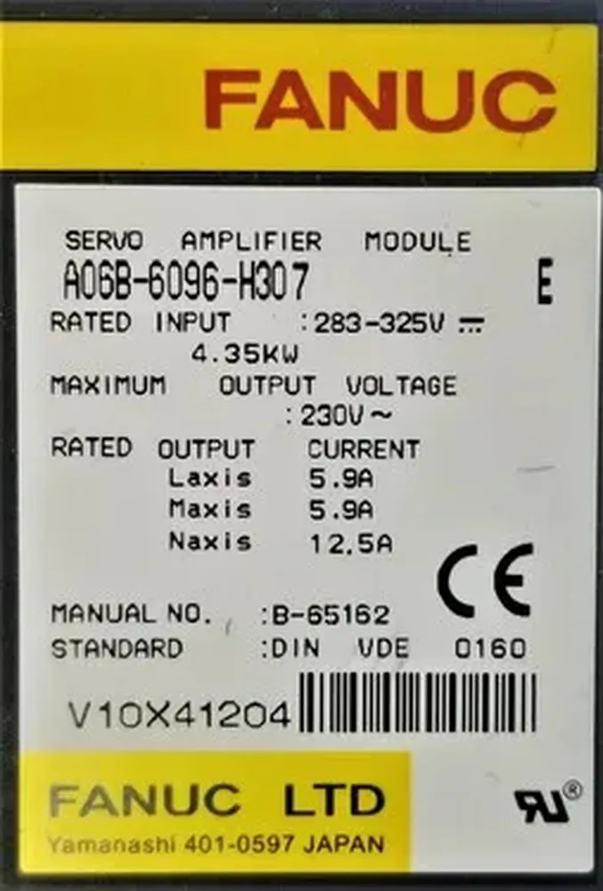 FANUC A06B-6096-H307 — Spindle Amp Module - Drives & Inverters product front view