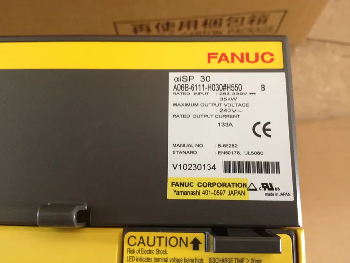 FANUC A06B-6111-H030#550 — Servo Amplifier A06B-6111-H030 - Drives & Inverters product front view