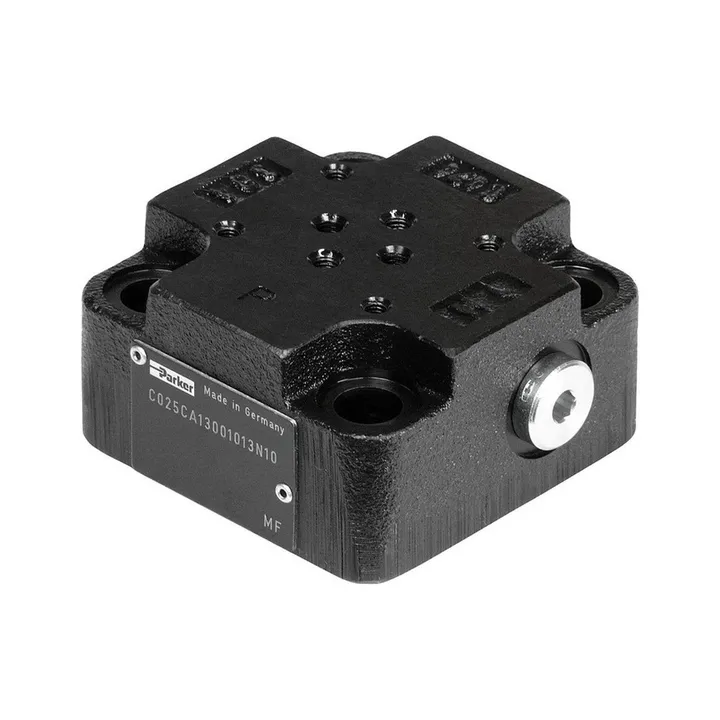 Parker C016AA99N — C016AA Series Cartridge Valve Cover Plate - Hydraulics & Pneumatics product front view