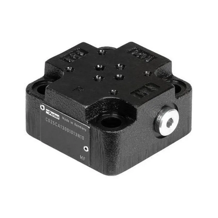 Parker C025CA99999999N10 — C025CA Series Cartridge Valve Cover Plate - Hydraulics & Pneumatics product front view