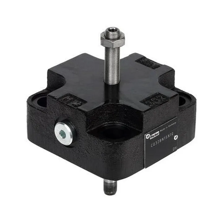 Parker C032BN12V — C032BN Series Cartridge Valve Cover Plate - Hydraulics & Pneumatics product front view