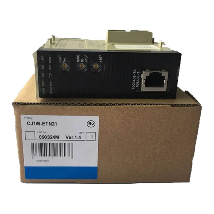OMRON CJ1W-ETN21 — CJ1W-ETN Series Ethernet Unit - Controllers & PLCs product front view