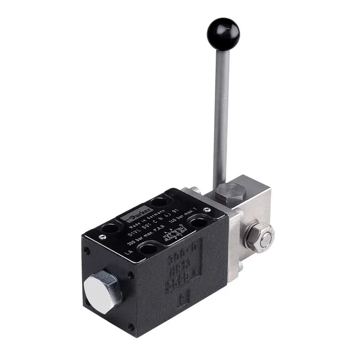 Parker D1VL001CN4J — D1VL Series Manual Directional Valve - Hydraulics & Pneumatics product front view