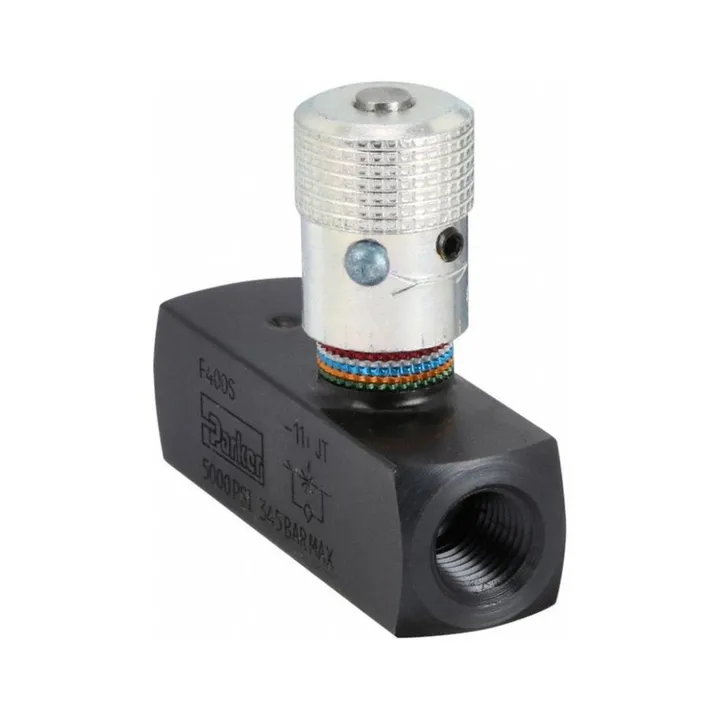 Parker F400S — Series Flow Control Valve - Hydraulics & Pneumatics product front view