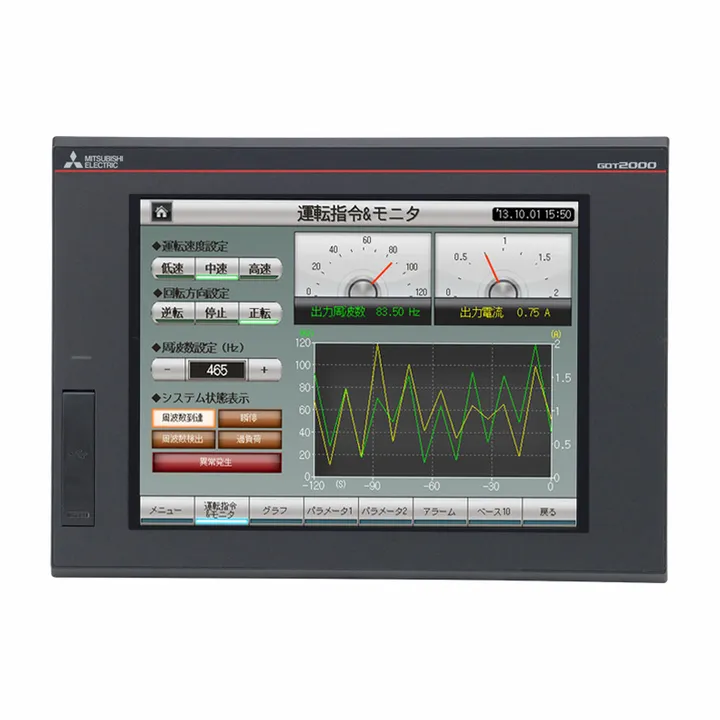 Mitsubishi GT2710-STBA — Touch Panel GOT2000 10.4 inch - HMI & Displays product front view